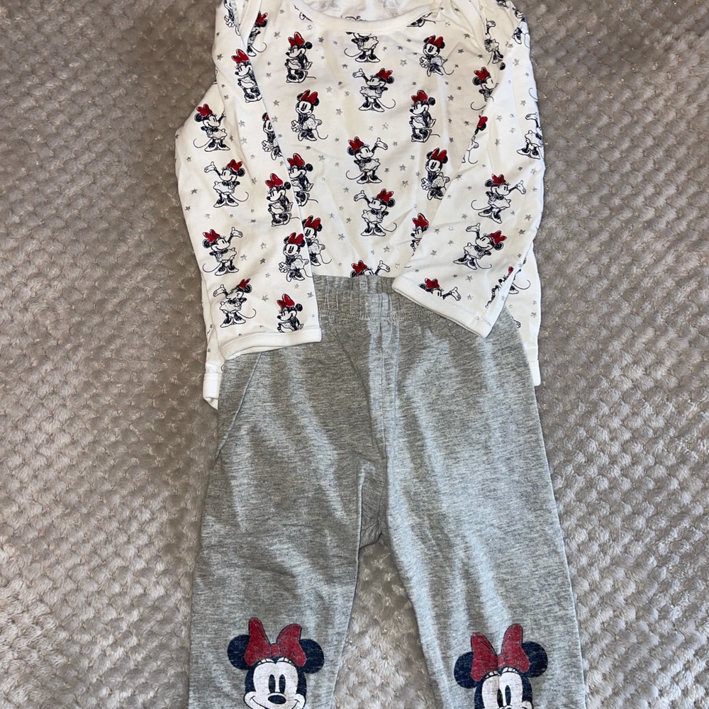 Gap Baby Disney Minnie Mouse 12-18 months Outfit